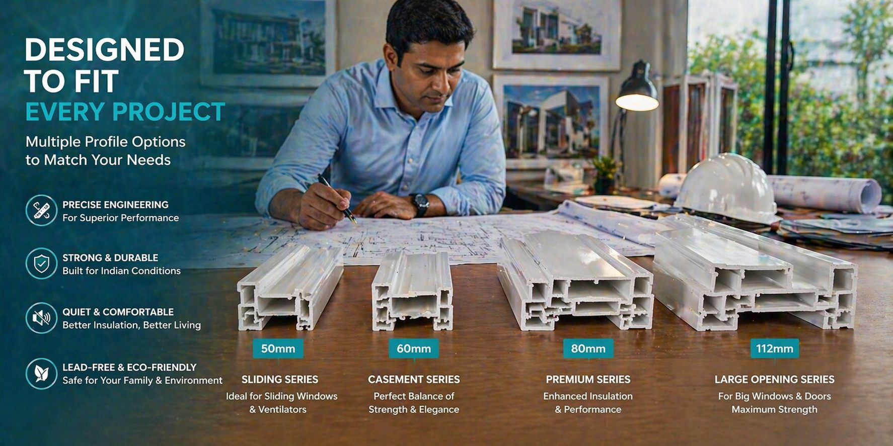 How to Choose the Right uPVC Profile for Your Project